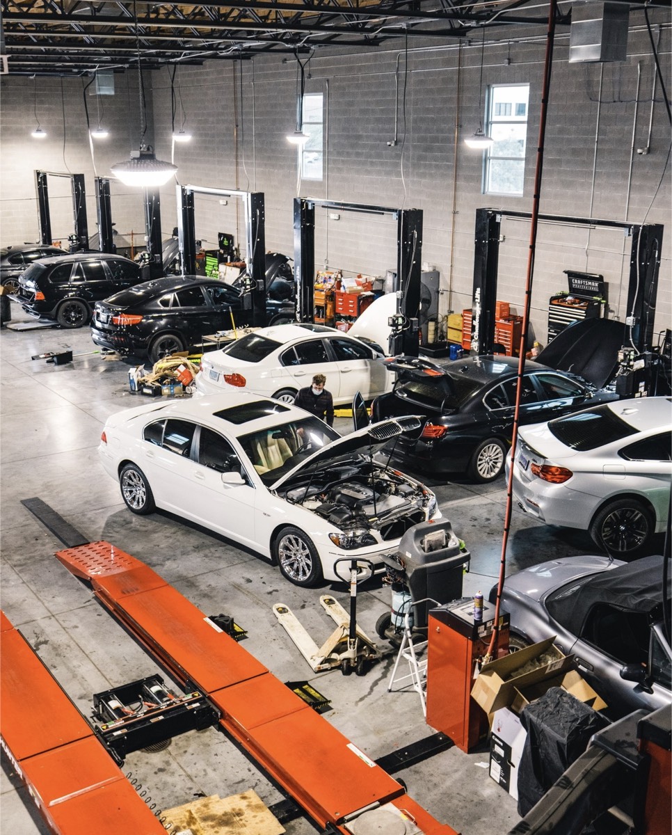 Werkstatte shop photo - BMW repair Las Vegas