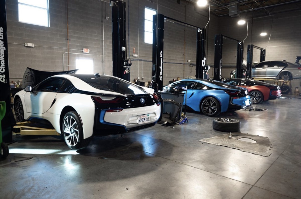 Werkstatte shop photo - BMW repair Las Vegas